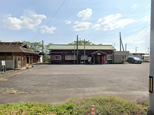長良川鉄道「富加」駅